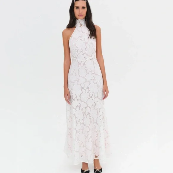 astoria lace maxi dress Astoria Long Sleeve Maxi Dress